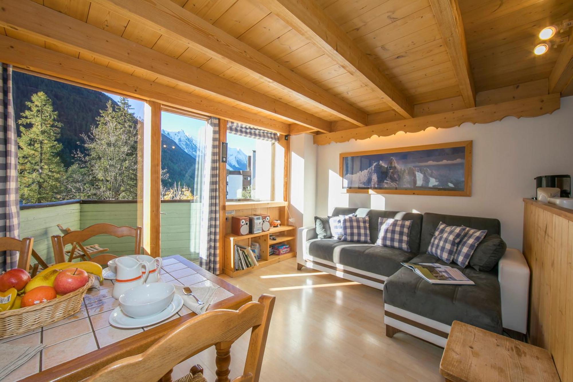 Residence Grand Roc - Ancolies 206 Happy Rentals Chamonix Quarto foto