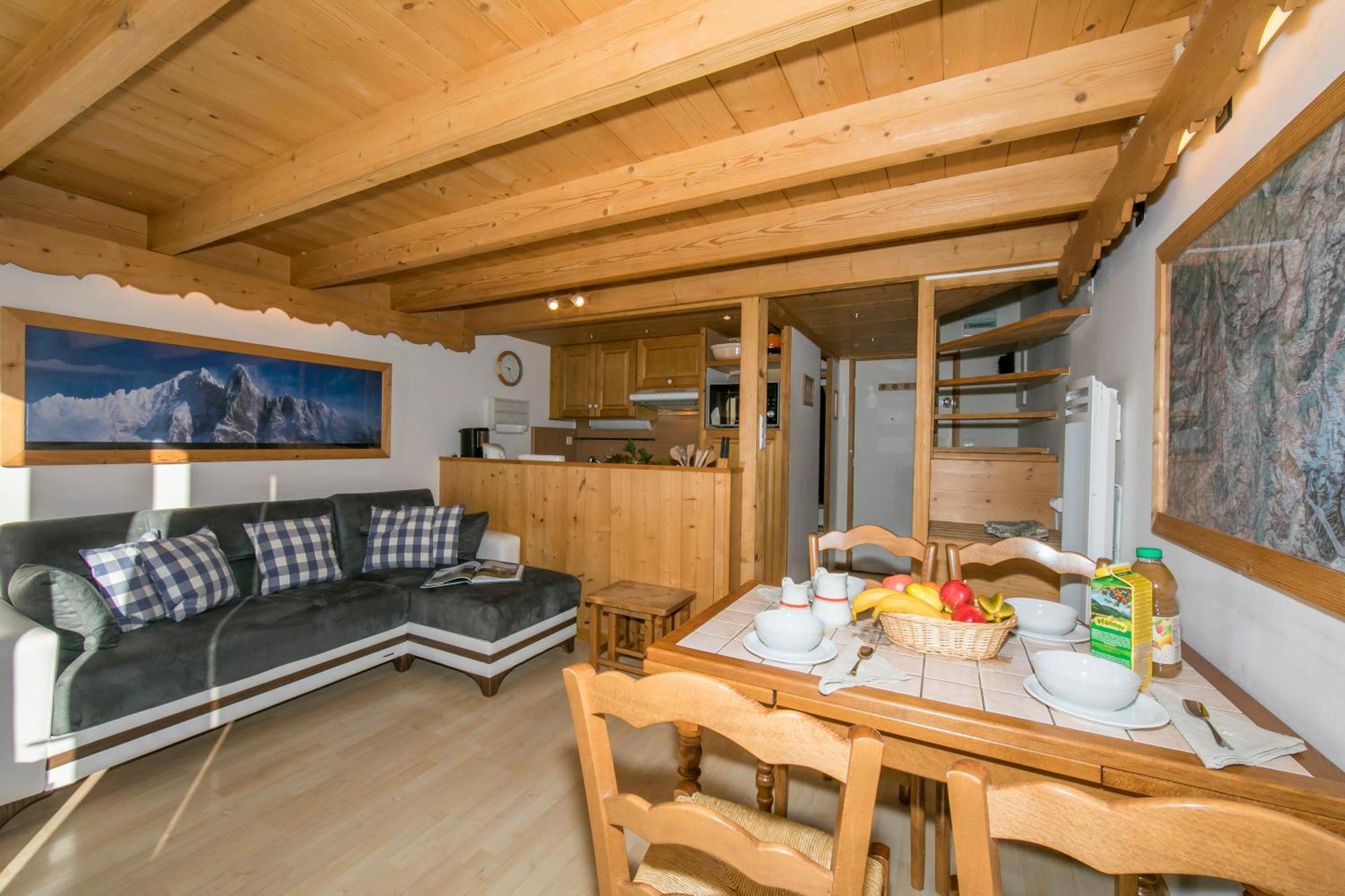 Residence Grand Roc - Ancolies 206 Happy Rentals Chamonix Quarto foto